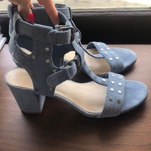 Saks Fifth Avenue Opened Toe Block Heel Sandals